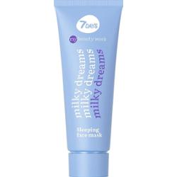 7days MILKY DREAMS maska na noc Kremy oczyszczające 80 ml Damski