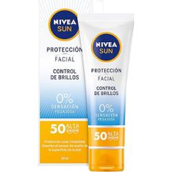 NIVEA SUN TWARZY Kontrola połysku SPF50 Ochrona przeciwsłoneczna 50 ml