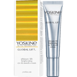 Yoskine YOSKINE GLOBAL LIFT Ultimate lift brightening - eye & mouth cream Kremy pod oczy 15 g Damski