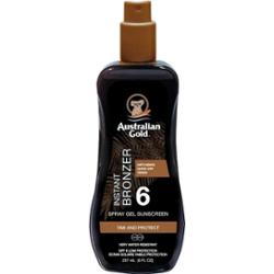 Australian Gold SPF 6 Spray Gel with Bronzer - Żel w sprayu do opalania z bronzerem Ochrona przeciwsłoneczna 237 g