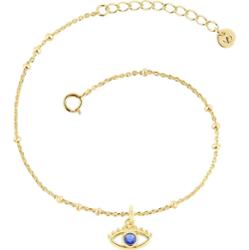 Glanzstücke München Bransoletka Wszechwidzace oko z Srebro wysokiej próby w Żółte złoto Bransoletki 1 ct Damski