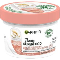 Garnier BODY SUPERFOOD AVENA bálsamo corporal hidratante hipoalergénico piel sensible Balsamy do ciała 380 ml Damski