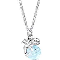 Elli Damski wisiorek Anioł z kryształem w srebrze próby 925 Sterling Silver Naszyjniki 1 ct