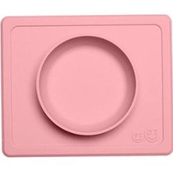 EZPZ EZPZ Silikonowa miseczka z podkładką 2w1 Mini Bowl pastelowy róż Akcesoria 1 ct