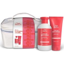 Wella INVIGO Color Brilliance Zestaw świąteczny Color Brilliance do włosów farbowanych Zestawy do pielęgnacji włosów 1 ct Damski