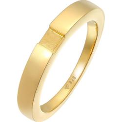 Elli Damski pierścionek Wąski Podstawowy Minimalny Trend w srebrze 925 Sterling Silver Pierścionki 1 ct