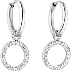 Purelei Purelei Kolczyki kółka Closed Glow Kolczyki koła 1 ct Damski