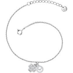 Glanzstücke München Bransoletka Koniczynka z Srebro wysokiej próby w Srebrny Bransoletki 1 ct Damski