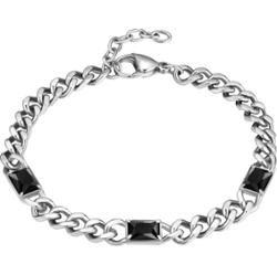 True Rebels Bransoletka Stal nierdzewna Srebrny Bransoletki 1 ct Męskie