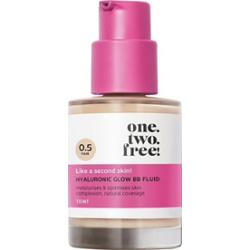 one.two.free! Hyaluronic Glow BB Fluid Kremy BB i CC 30 ml 0.5 - FAIR