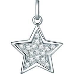 Rafaela Donata Srebrny wisiorek Gwiazda srebro wysokiej próby Cyrkonia srebrny Wisiorki 1 ct Damski