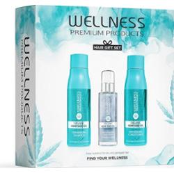Wellness Premium Products Deep Hydrating Set (Shampoo 500 ml, Conditio