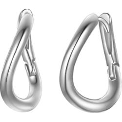 Yokoamii Kolczyki z Mosiadz w Srebrny 1 ct Damski