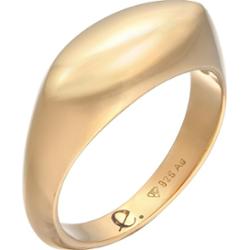 Elli PREMIUM Damski sygnet z markizem Design Basic ze srebra rodowanego próby 925 Sterling Silver Pierścionki 1 ct