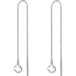 Glanzstücke München Kolczyki wiszące srebrne srebro wysokiej próby różowe złoto 1 ct Damski