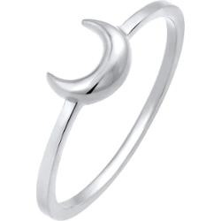 Elli Damski półksiężyc Astro Basic Trend z pozłacanego srebra próby 925 Sterling Silver Pierścionki 1 ct