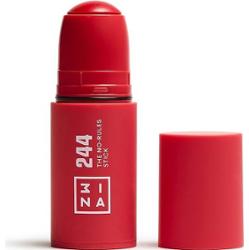 3INA The No - Rules Stick Highlighter Róż do policzków 5 g 244 Red