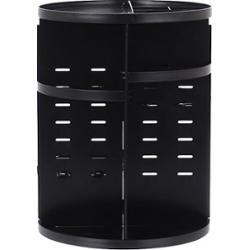 UNIQ UNIQ obrotowy organizer do makijażu Kuferki do makijażu 1 ct Czarny