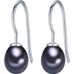 Valero Pearls Kolczyki wiszące z perłą srebro wysokiej próby Perła hodowlana słodkowodna srebrny 1 ct Damski