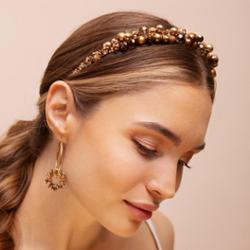 Republika Jewelry GOLDEN DUST Opaski do włosów 1 ct