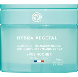 Yves Rocher KREM INTENSYWNIE NAWILŻAJĄCY NA DZIEŃ I NA NOC & MASKA 75 ML Kremy do twarzy 75 ml