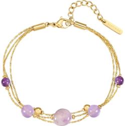 EASTSIDE Bransoletka Stal nierdzewna Żółte złoto Bransoletki 1 ct Damski