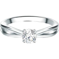Trilani Srebrny pierścionek srebro wysokiej próby Cyrkonia srebrny Pierścionki 1 ct Damski