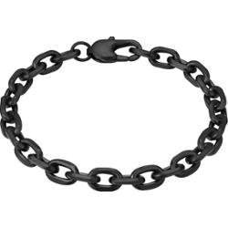 True Rebels Bransoletka Stal nierdzewna Czarny Bransoletki 1 ct Męskie