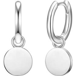 Glanzstücke München Kolczyki Okrag z Srebro wysokiej próby w Srebrny 1 ct Damski