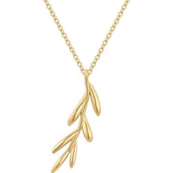 EASTSIDE Łańcuszek Stal nierdzewna Żółte złoto Naszyjniki 1 ct Damski