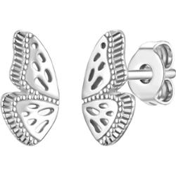 Glanzstücke München Srebrne kolczyki sztyfty Motyl srebro wysokiej próby srebrny Kolczyki 1 ct Damski