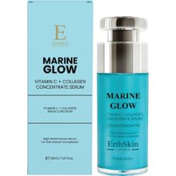 ErthSkin London Koncentrat serum z witaminą C i kolagenem Marine Glow Kolagen do twarzy 30 ml Damski