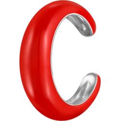 Elli Kobiety Emalia Srebro próby 925 Party / New Year's Eve Czerwony Kolczyki 1 ct Damski