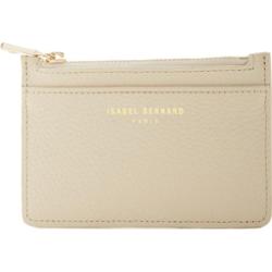 Isabel Bernard Uchwyt na karty Isabel Bernard Honoré Aveline beżowy - skóra Portfele 1 ct Damski