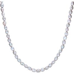 Valero Pearls Srebro wysokiej pr óby Perła hodowlana słodkowodna Naszyjniki 1 ct Damski