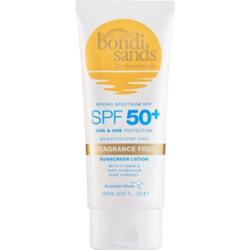 Bondi Sands Bondi Sands SPF 50+ Body Lotion Tube Fragrance Free Ochrona przeciwsłoneczna 150 ml