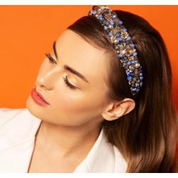 Republika Jewelry Blue Swan Opaski do włosów 1 ct