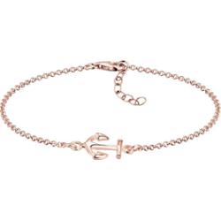 Elli Damska Kotwica Morska ze srebra próby 925 Sterling Silver Bransoletki 1 ct Damski