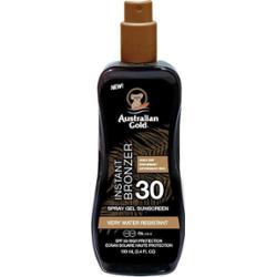 Australian Gold TRAVEL SIZE SPF 30 Spray Gel with Bronzer - Żel w sprayu do opalania z bronzerem Samoopalacze 100 ml