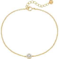 Glanzstücke München Bransoletka z Srebro wysokiej próby w Żółte złoto Bransoletki 1 ct Damski