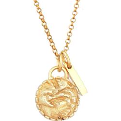 Elli Damski wisiorek płytkowy Vintage ze srebra próby 925 Sterling Silver Naszyjniki 1 ct