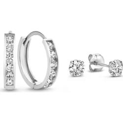 Isabel Bernard Zestaw prezentowy Isabel Bernard Cadeau d'Isabel - 14-karatowe białe złoto Zestawy 1 ct Damski