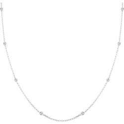 Elli Damski soliter z kryształami w srebrze próby 925 Sterling Silver Naszyjniki 1 ct