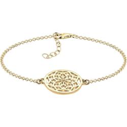 Elli Damski Ornament Boho Festival Hippie w srebrze próby 925 Sterling Silver Bransoletki 1 ct