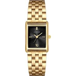 Glanzstücke München Zegarek na reke ze stali nierdzewnej w kolorze zlotym Zegarki damskie 1 ct Damski