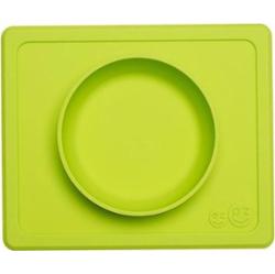 EZPZ EZPZ Silikonowa miseczka z podkładką 2w1 Mini Bowl zielony Akcesoria 1 ct