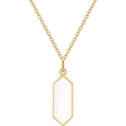 Glanzstücke München Łańcuszek Srebro wysokiej próby Żółte złoto Naszyjniki 1 ct Damski