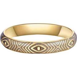 Glanzstücke München Srebrny pierścionek srebro wysokiej próby żółte złoto Pierścionki 1 ct Damski