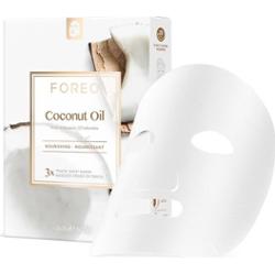 FOREO Skincare Farm To Face Sheet Mask - Coconut Oil Maseczki nawilżające 3 ct