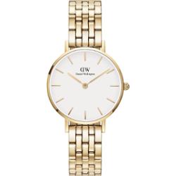 Daniel Wellington Kobietyzegarek Petite Link Gold - stal nierdzewna Zegarki damskie 1 ct Czarny Damski